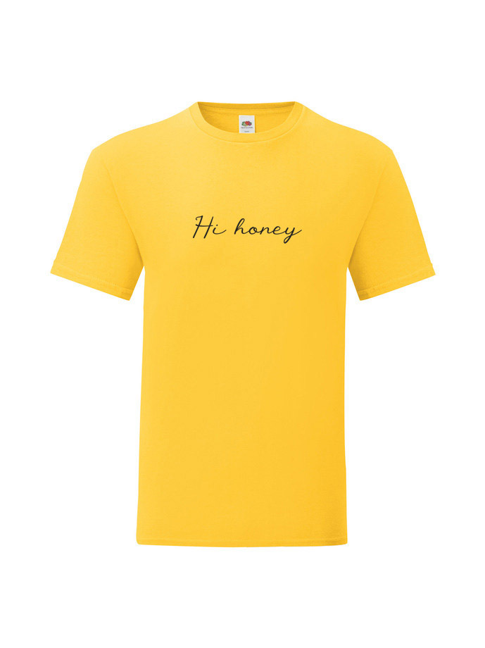 Geel T-shirt he honey