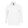 foto 1 Heerlijk warme heren polo wit lange mouw