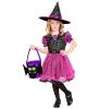 foto 2 Heks paars outfitje voor meisjes