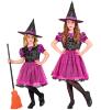 foto 5 Heks paars outfitje voor meisjes