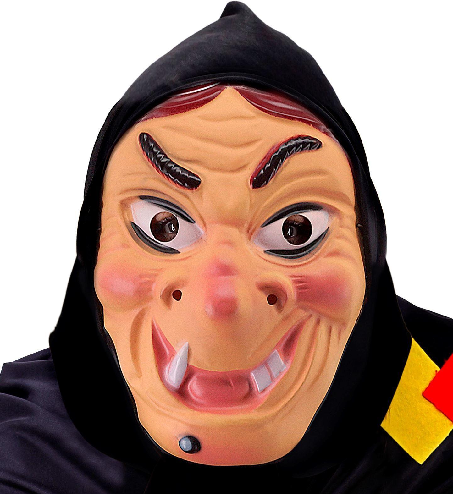 Heksenmasker met hoofddoek