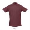 foto 2 Heren polo bordeaux korte mouw personaliseren bedrukken vanaf 1 stuks