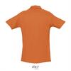 foto 2 Heren polo oranje korte mouw personaliseren bedrukken vanaf 1 stuks