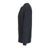 foto 3 Heren shirt Ronde hals donkerblauw katoen met lange mouwen