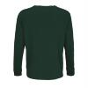 foto 2 Heren shirt Ronde hals groen katoen met lange mouwen
