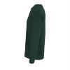 foto 3 Heren shirt Ronde hals groen katoen met lange mouwen