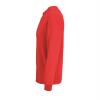 foto 3 Heren shirt Ronde hals helder rood katoen met lange mouwen