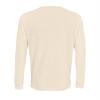 foto 2 Heren shirt Ronde hals off wit katoen met lange mouwen