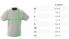foto 4 Heren shirt Ronde hals wit biologisch katoen met lange mouwen 