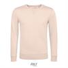 foto 1 Heren sweatshirt creamy roze personaliseren