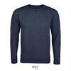 Heren sweatshirt heather denim personaliseren