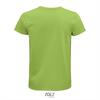 foto 2 Heren T-shirt appel groen biologisch katoen ronde hals