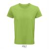 Heren T-shirt appel groen Ronde hals biologisch katoen