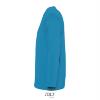 foto 3 Heren T-shirt aqua blauw Lange mouw T-shirt ronde hals 