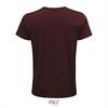 foto 2 Heren T-shirt bordeaux Ronde hals biologisch katoen