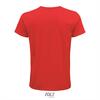 foto 2 Heren T-shirt rood Ronde hals biologisch katoen