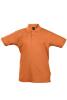 Kinder polo oranje poloshirt