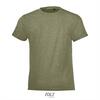 Kinder shirt heather khaki Sols 150 Regent fit