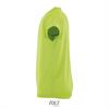 foto 3 Kinder sportshirt appel groen met een langer rugpand. Dry fit 