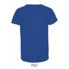 foto 2 Kinder sportshirt royal blauw met een langer rugpand. Dry fit