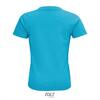 foto 2 Kinder t-shirt aqua blauw katoen ronde hals