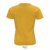 foto 2 Kinder t-shirt goud geel biologisch katoen ronde hals