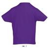 foto 2 Kinder T-shirt paars van 190 gsm met een ronde hals 