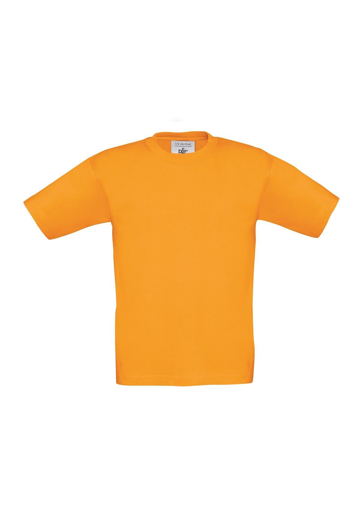 Kindershirts oranje korte mouw Koningsdag