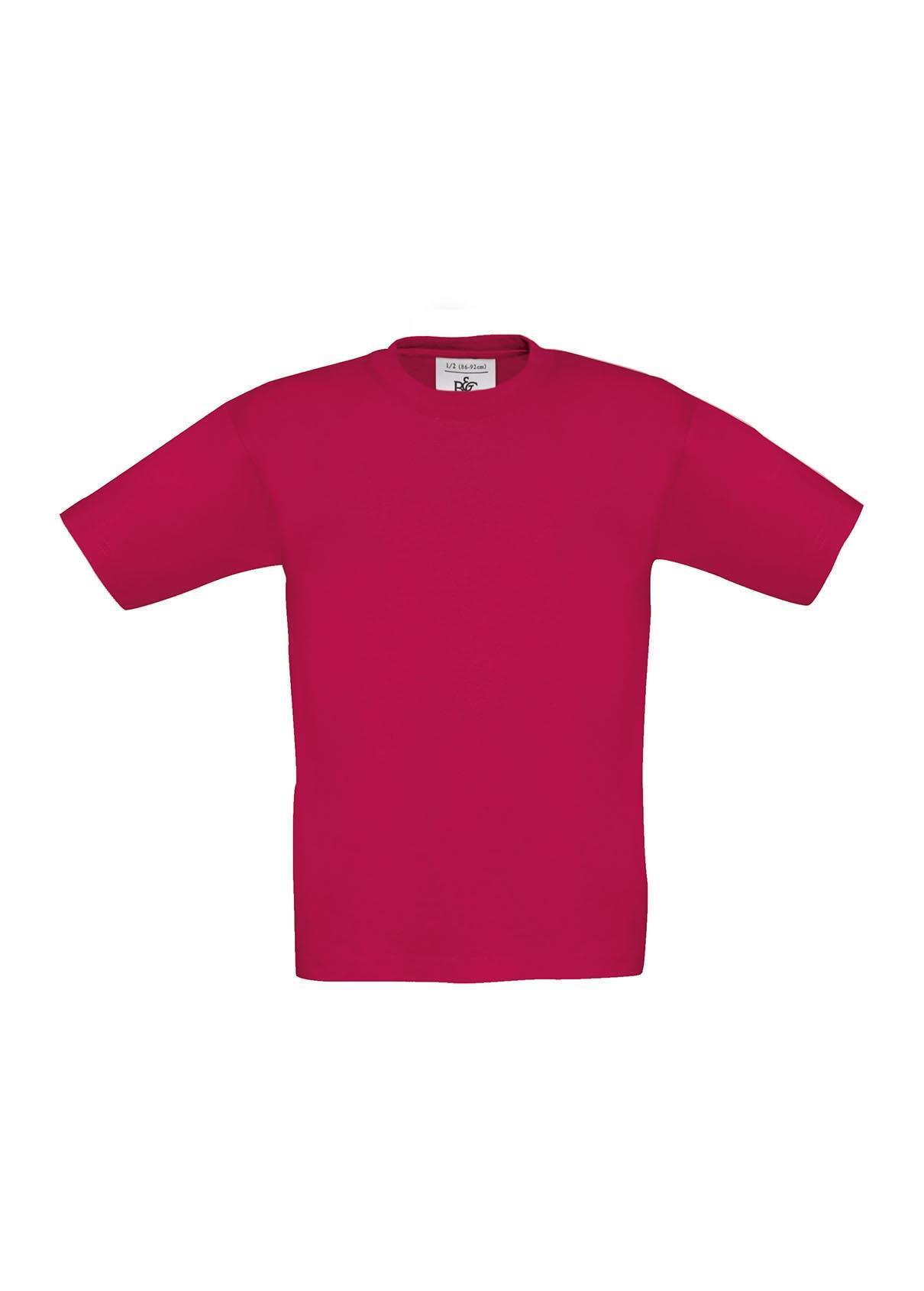 Kindershirts sorbet kleur korte mouw