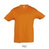 Klassiek kinder T-shirt oranje