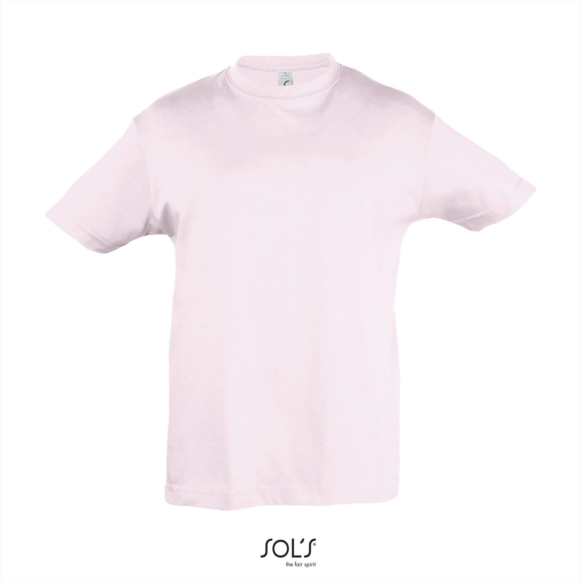 Klassiek kinder T-shirt roze
