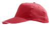 foto 3 Kwalitatief goede pet rood met witte rand volwassen. 