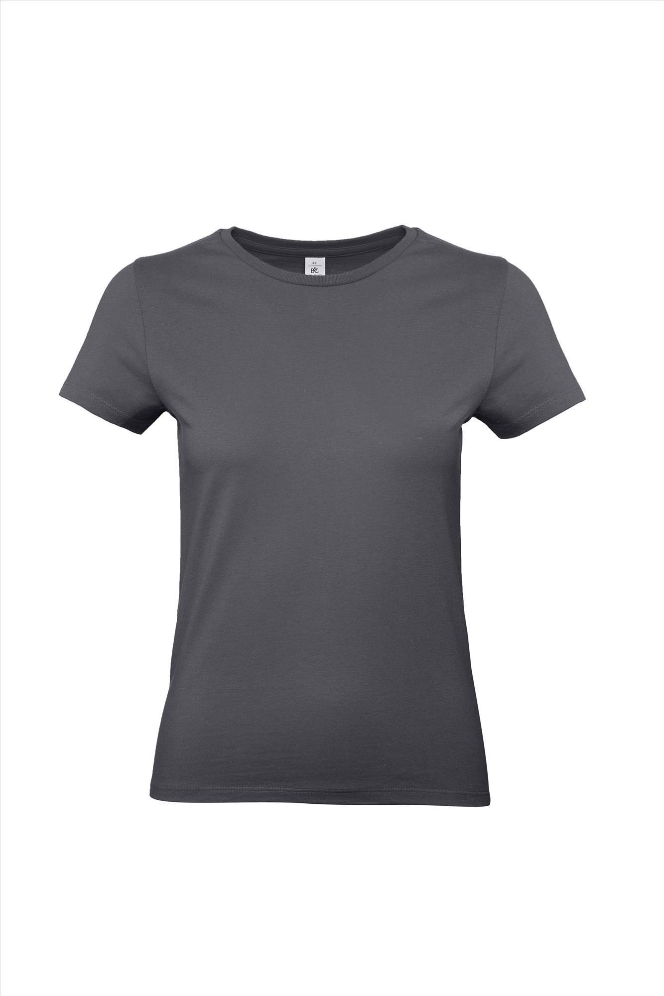 Modern T-shirt voor dames donkergrijs