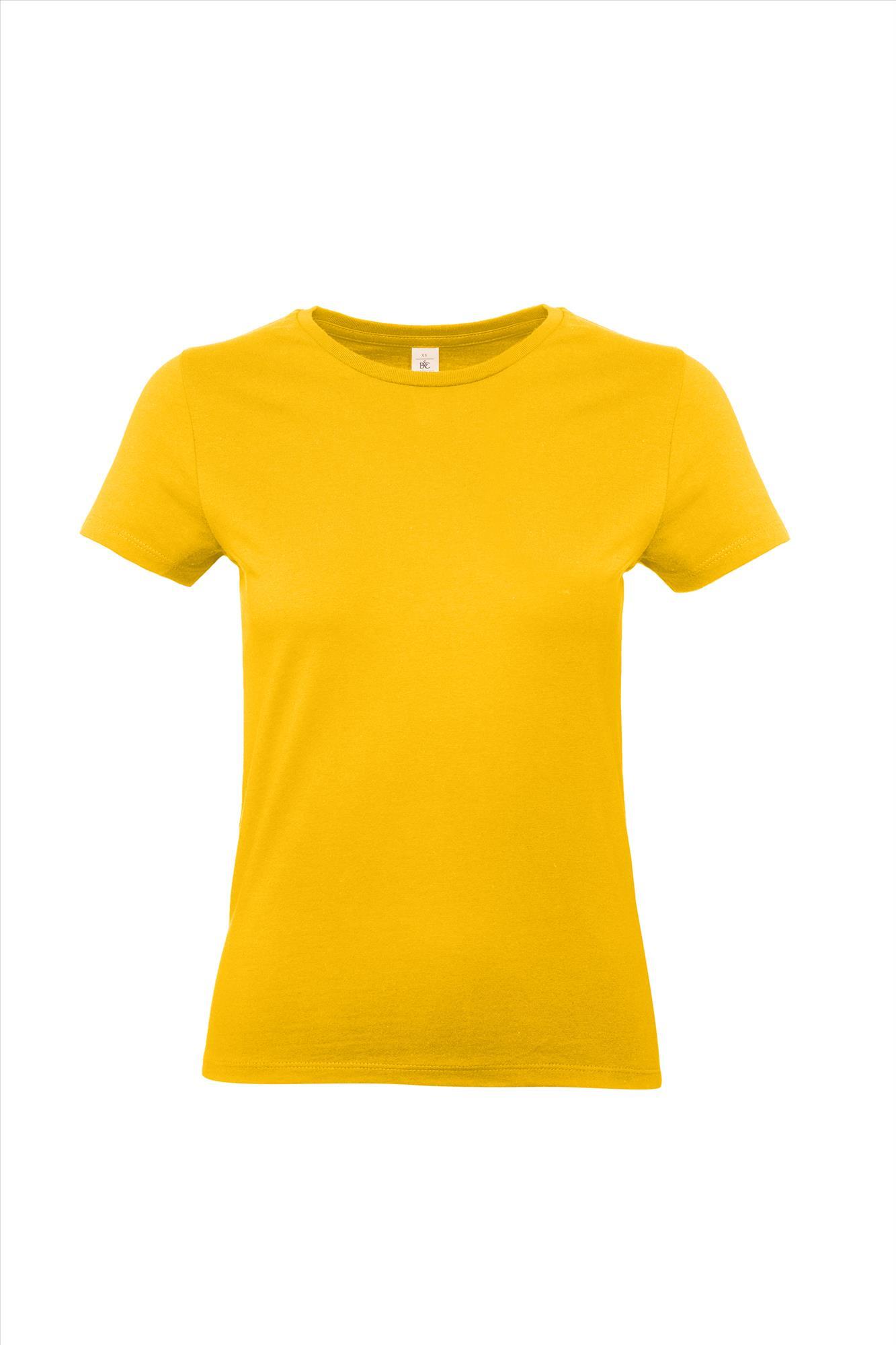 Modern T-shirt voor dames goud