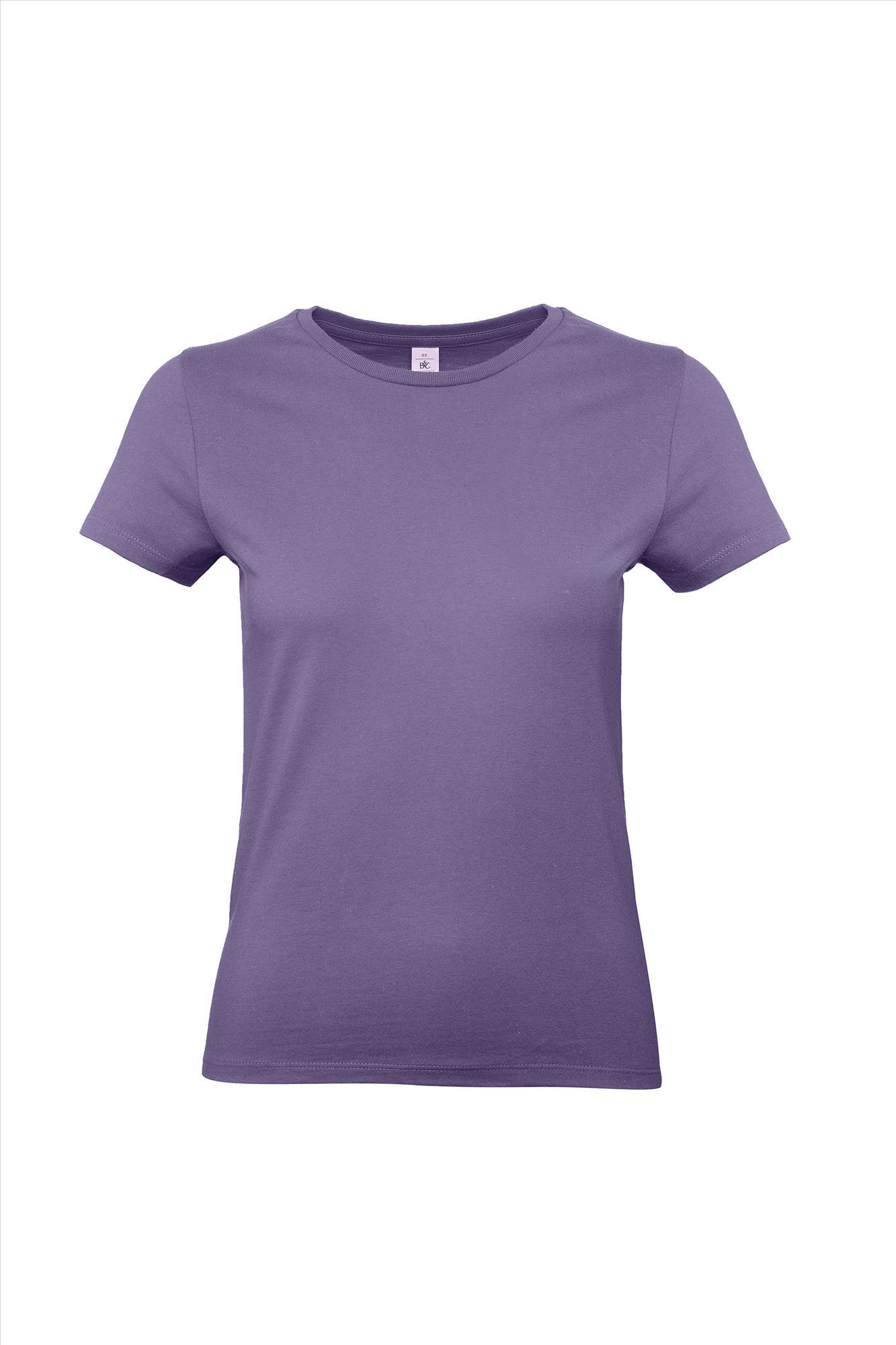 Modern T-shirt voor dames millennial lila