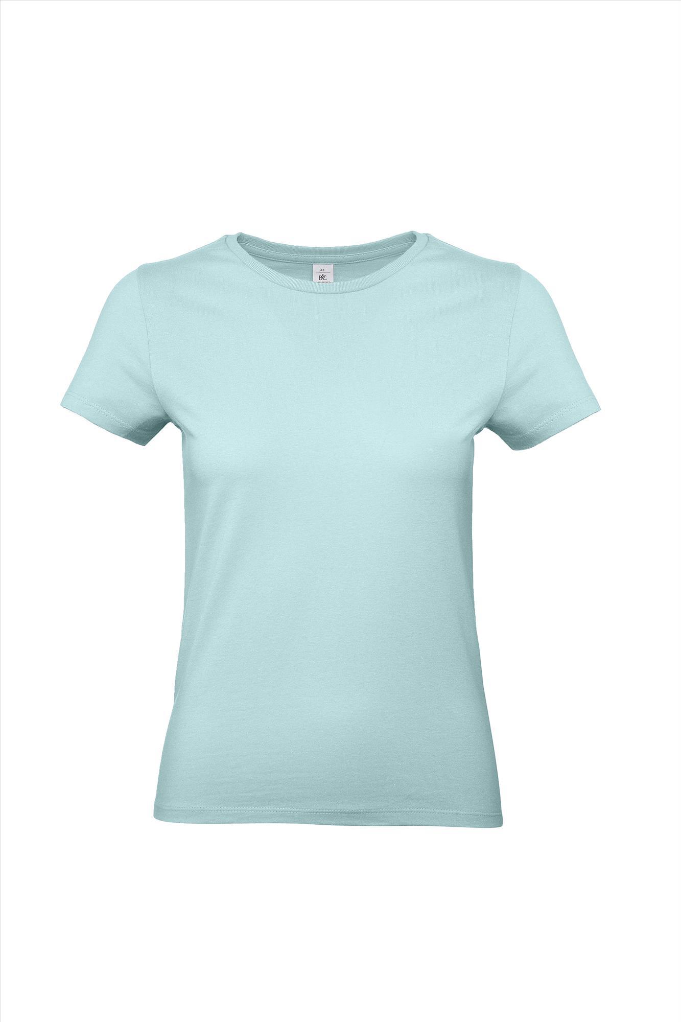 Modern T-shirt voor dames millennial munt