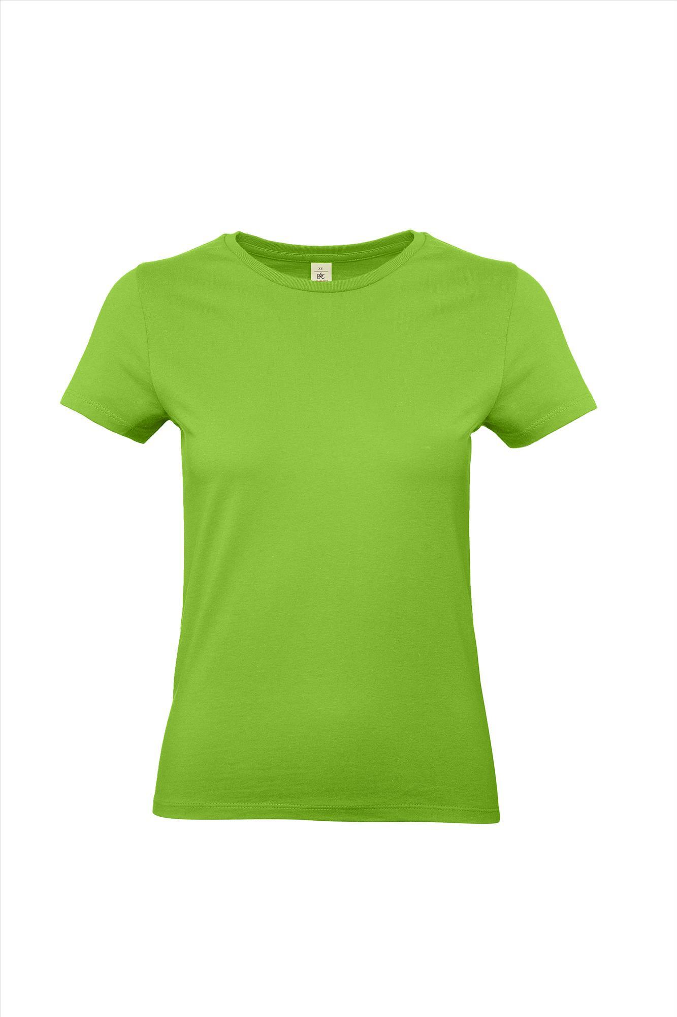 Modern T-shirt voor dames orchidee groen