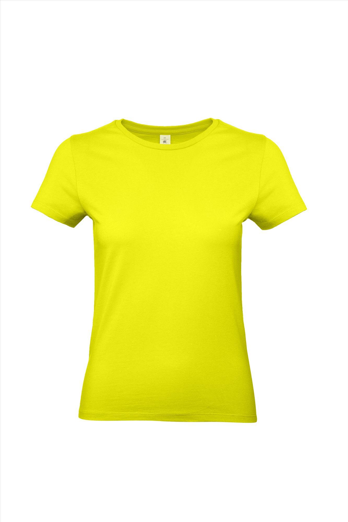 Modern T-shirt voor dames pixel limoen