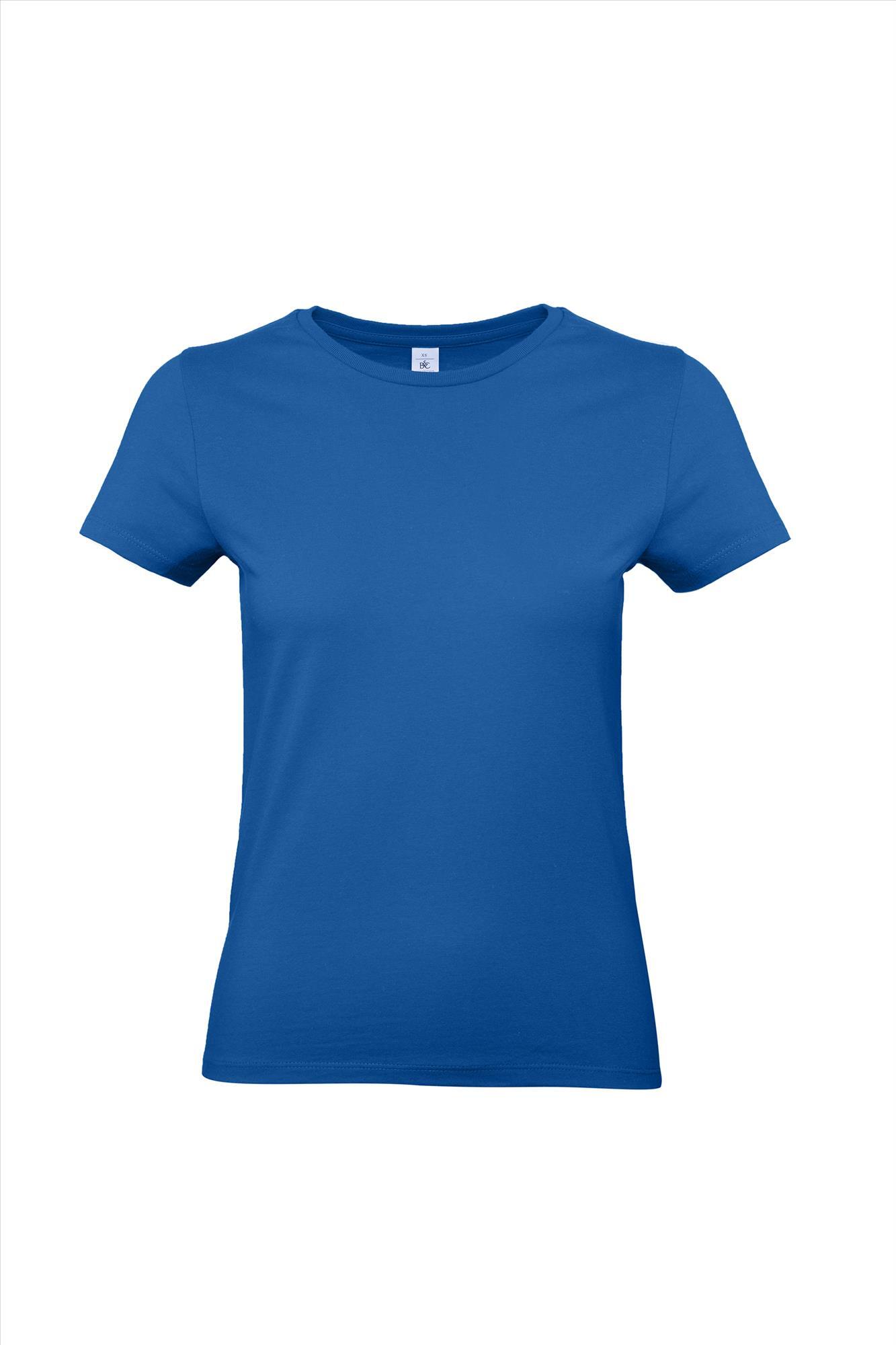 Modern T-shirt voor dames royal blauw