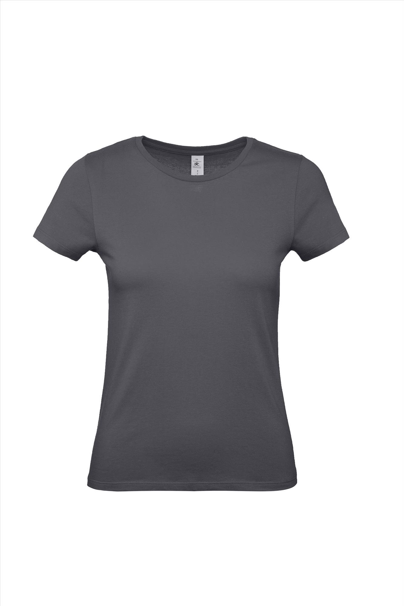Modern T-shirt voor haar dames shirt donkergrijs