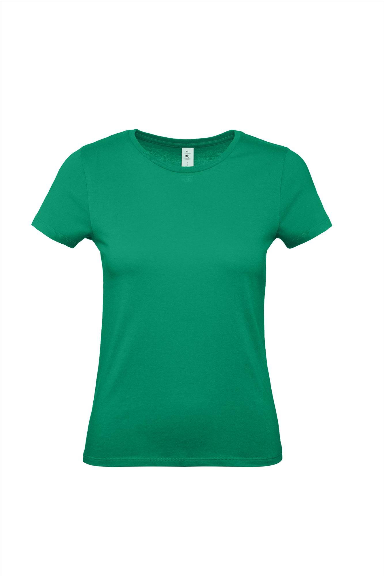 Modern T-shirt voor haar dames shirt kermitgroen