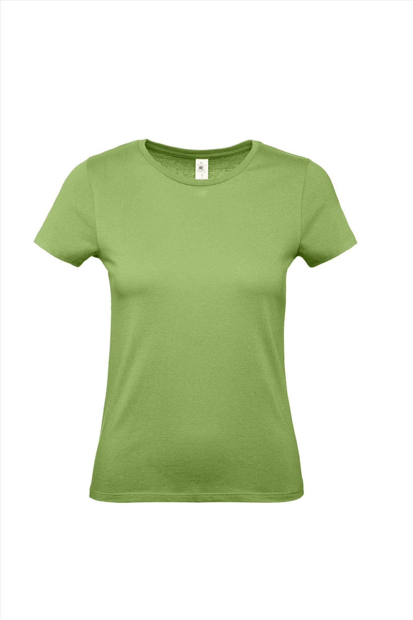 Modern T-shirt voor haar dames shirt pistachio