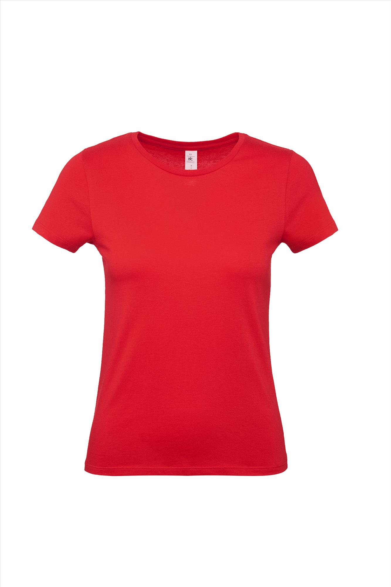 Modern T-shirt voor haar dames shirt rood