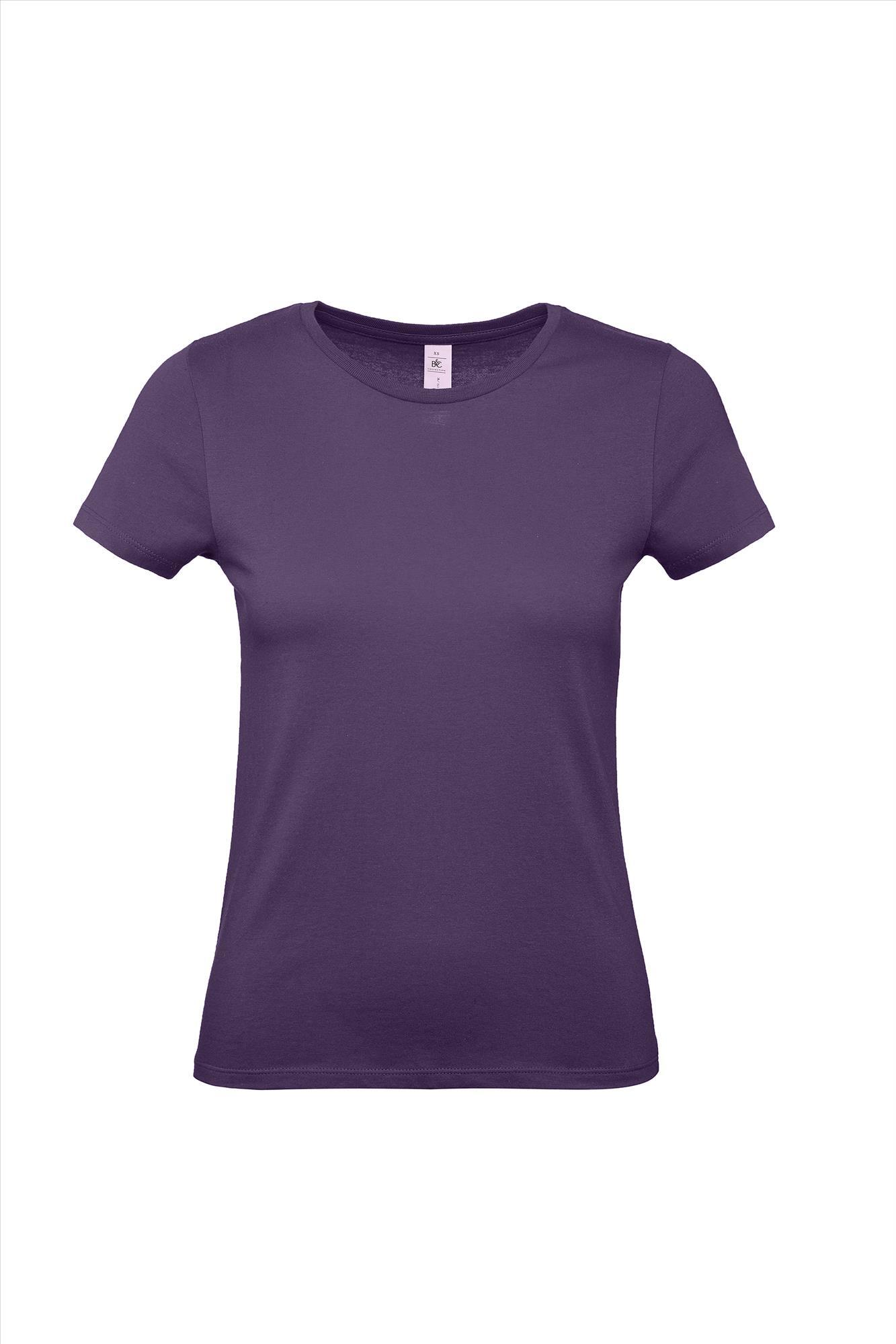 Modern T-shirt voor haar dames shirt urban paars