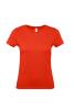 Modern T-shirt voor haar dames shirt vuurrood