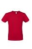 Modern T-shirt voor hem fraai heren shirt deep red