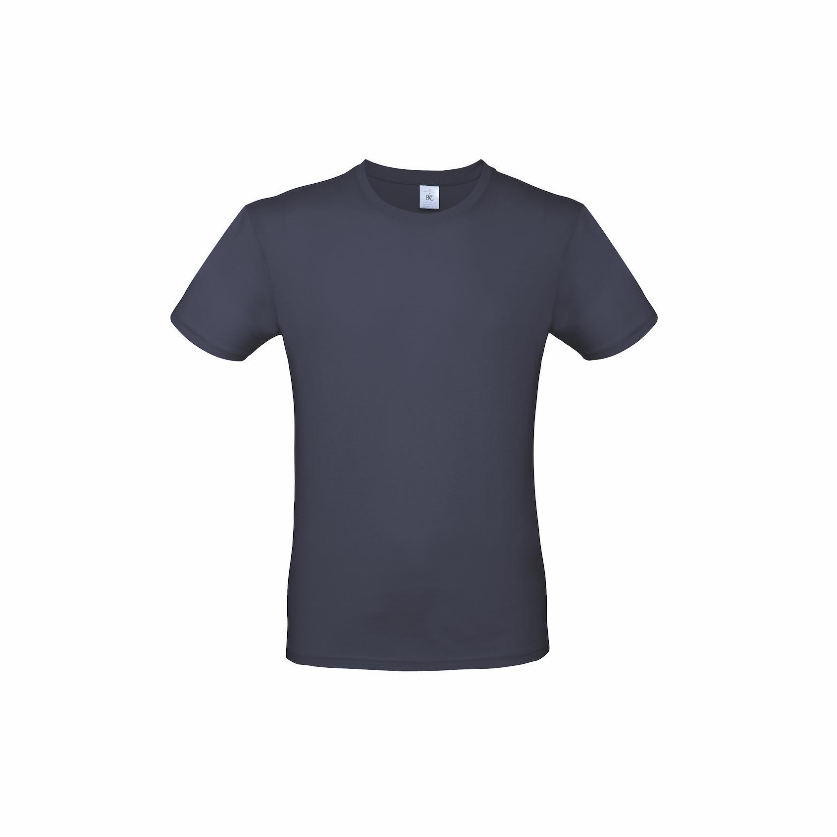 Modern T-shirt voor hem fraai heren shirt donkerblauw