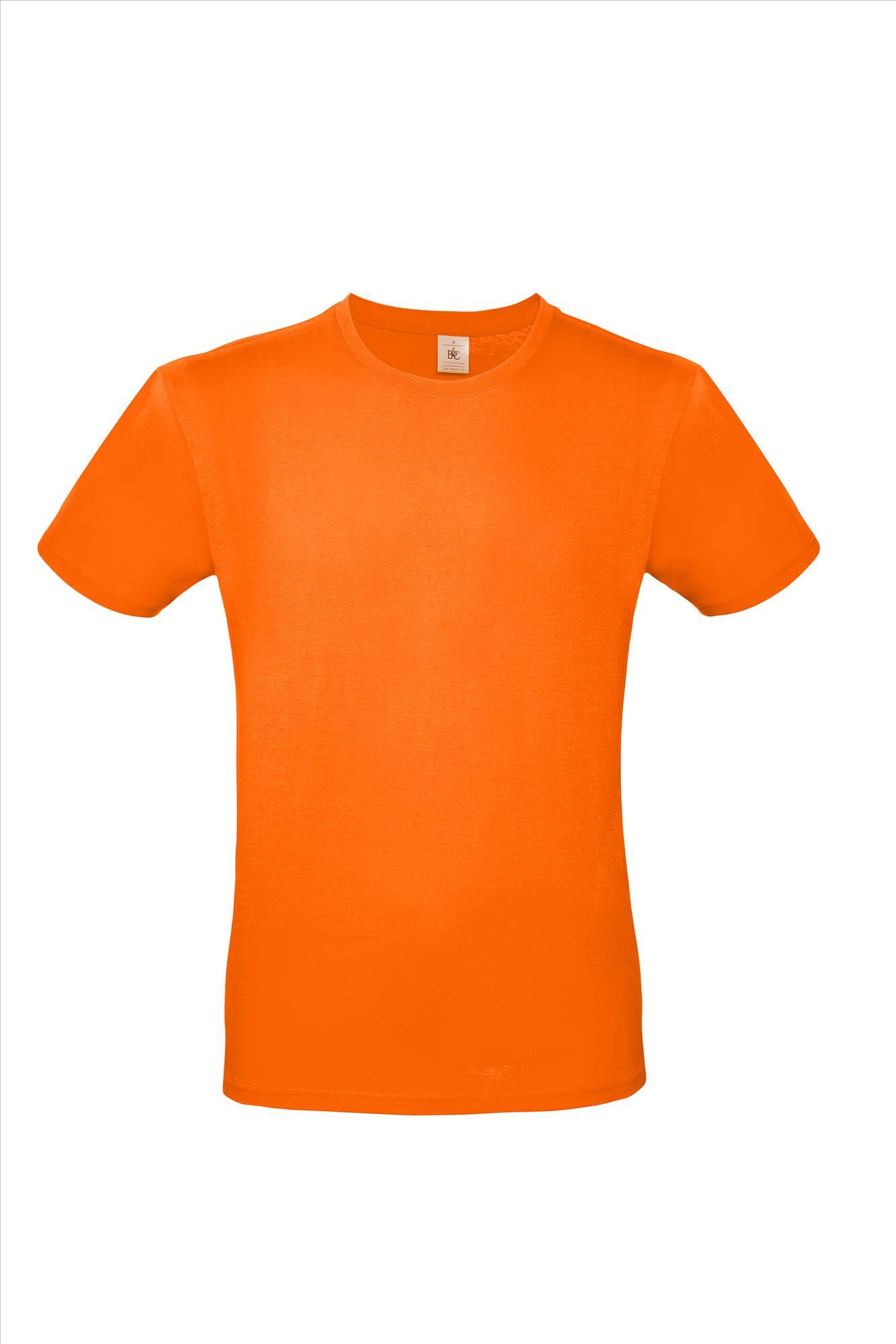 Modern T-shirt voor hem fraai heren shirt oranje koningsdag