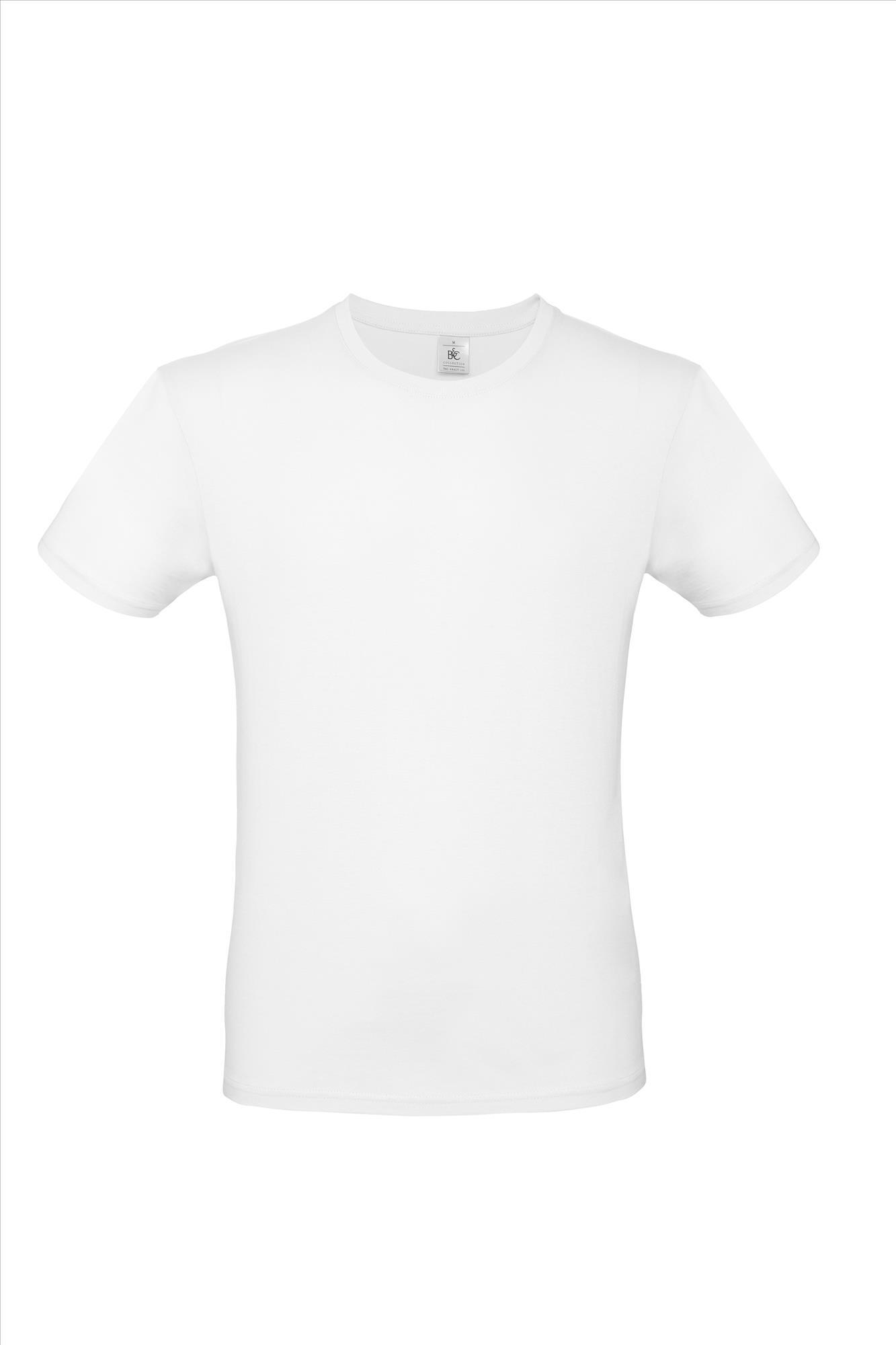 Modern T-shirt voor hem fraai heren shirt wit
