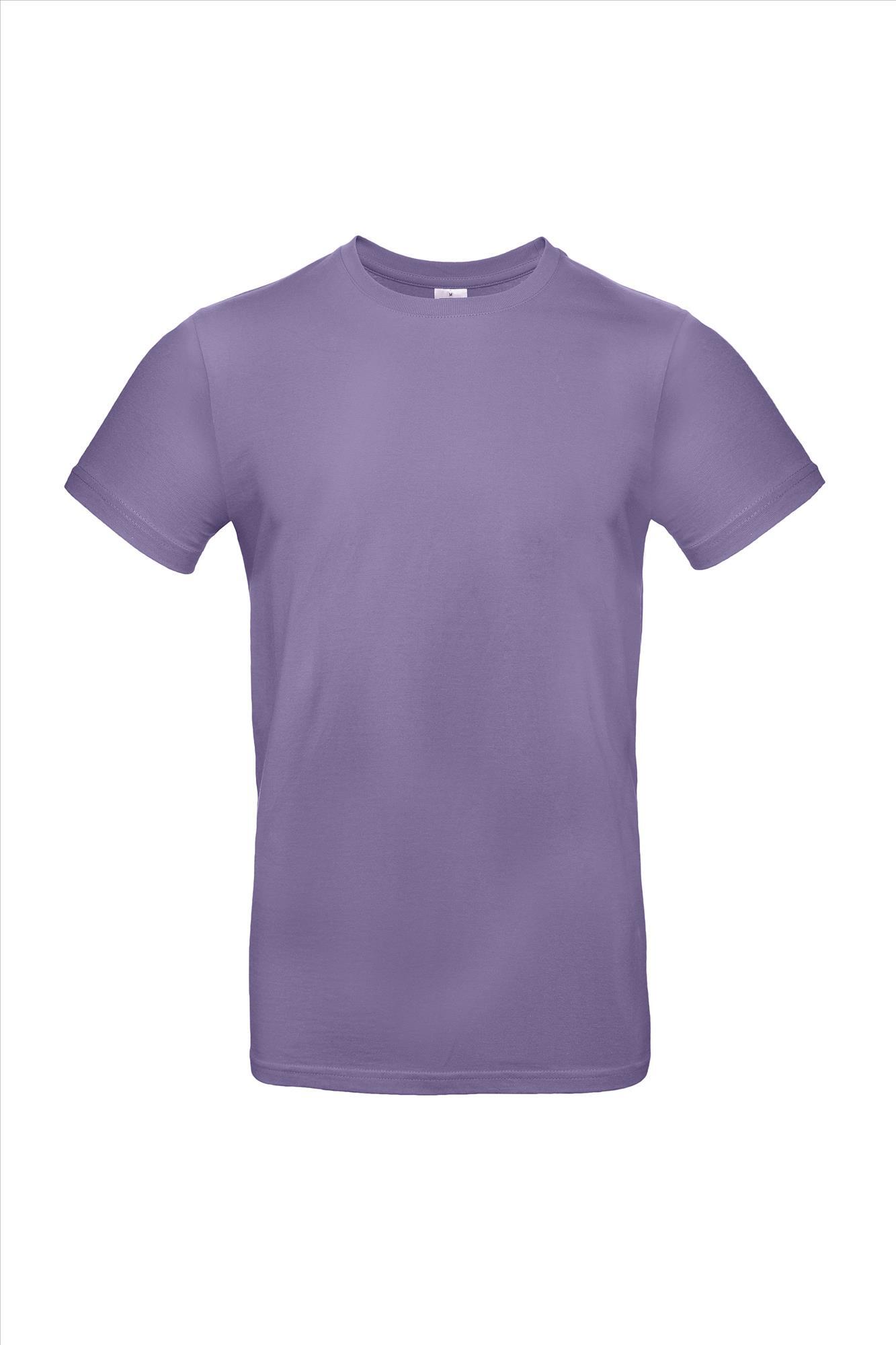 Modern T-shirt voor heren millennial lila unisex